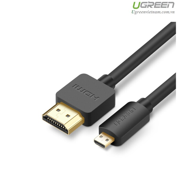 Cáp Micro HDMI to HDMI dài 1,5m chính hãng Ugreen 30102 cao cấp