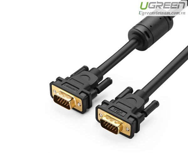 Cáp VGA 3+6C dài 8M cho Màn Hình, Máy Chiếu Chính Hãng Ugreen 11640 Cao Cấp