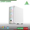 Case FA 401 eSPORT Gaming - Có Sẵn 4 Fan LED RGB -LED Cover Nguồn (Trắng)