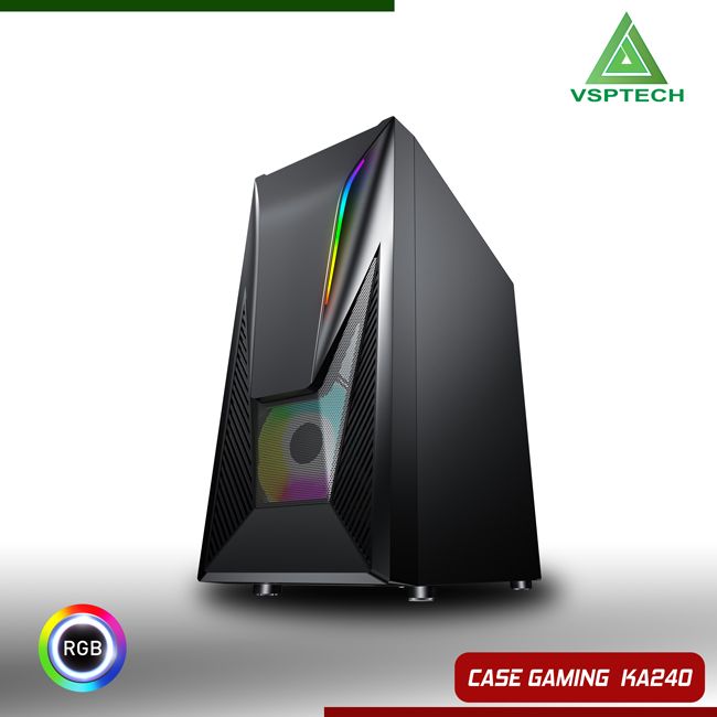 Case KA-240 - Mặt Trước Có Sẵn LED RGB