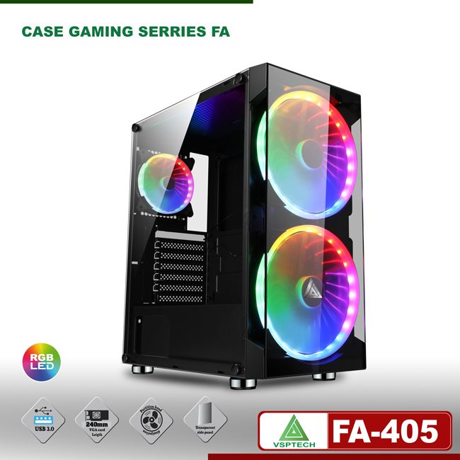 Case VSPTECH Esport gaming FA-405