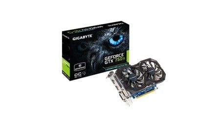 GIGABYTE™ GV-N75TWF2OC-4GI - GeForce GTX 750 Ti  GPU