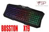 Bàn Phím Bosston X19 Đèn Led