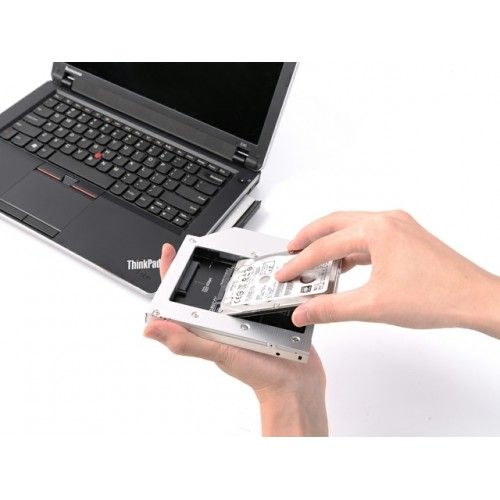 Caddy bay cho Laptop ORICO L95SS, lắp cho các dòng máy có khay CD 9.5mm (Dùng lắp thêm 1 ổ cứng cho Laptop qua khay CD)