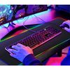 Lót chuột gaming, Pad chuột LED RGB dày 4mm siêu bền