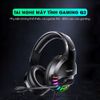 Tai nghe chụp tai gaming SIDOTECH Q2 có dây thiết kế công thái học âm thanh vòm 3D mic chống ồn led RGB cho game thủ