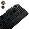 Bàn phím cơ quang ASUS TUF GAMING K1 có dây, Aura Sync, đệm tay tháo rời, hống thấm nước, núm âm lượng điều chỉnh