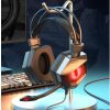 Tai nghe chụp tai máy tính GAMING SY-G15 có đèn LED màu, có mic đàm thoại, headphone chơi game trên điện thoại , laptop.