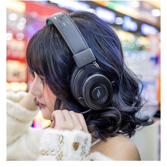 Tai nghe headphone gaming chụp tai không dây có mic Edra EH493w Wireless 2.4 G - Hàng chính hãng bảo hành 24 tháng