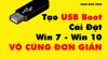 USB TỰ ĐỘNG CÀI ĐẶT WIN 7 WIN 8 WIN 10 WIN 11