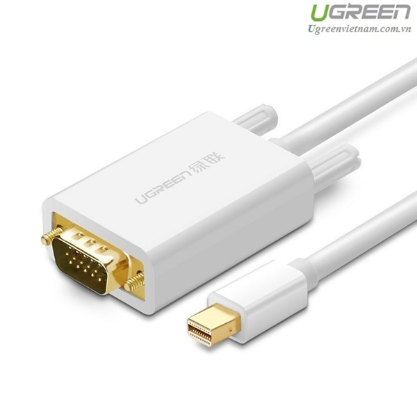 Cáp chuyển đổi Mini Displayport to VGA dài 2m 10406 chính hãng Ugreen cao cấp