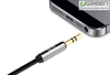 Cáp Audio 3.5mm 2M Ugreen 2 đầu mạ vàng 24K chính hãng Ugreen 10722