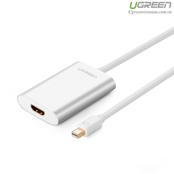 Cáp Mini displayport to HDMI hỗ trợ 4k*2k chính hãng Ugreen UG-10451