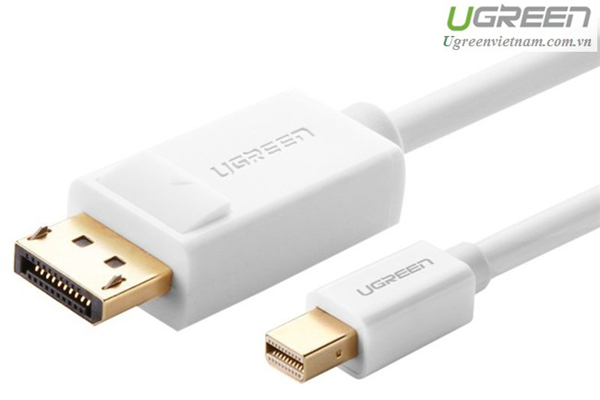 Cáp chuyển đổi Mini displayport to Displayport dài 2m chính hãng Ugreen 10408