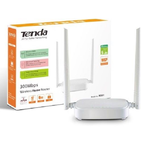 Thiết bị phát sóng WIFI 2 anten tốc độ 300M TENDA-N301