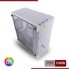 CASE GAME V3-603 - CÓ SẴN LED RGB - Trắng