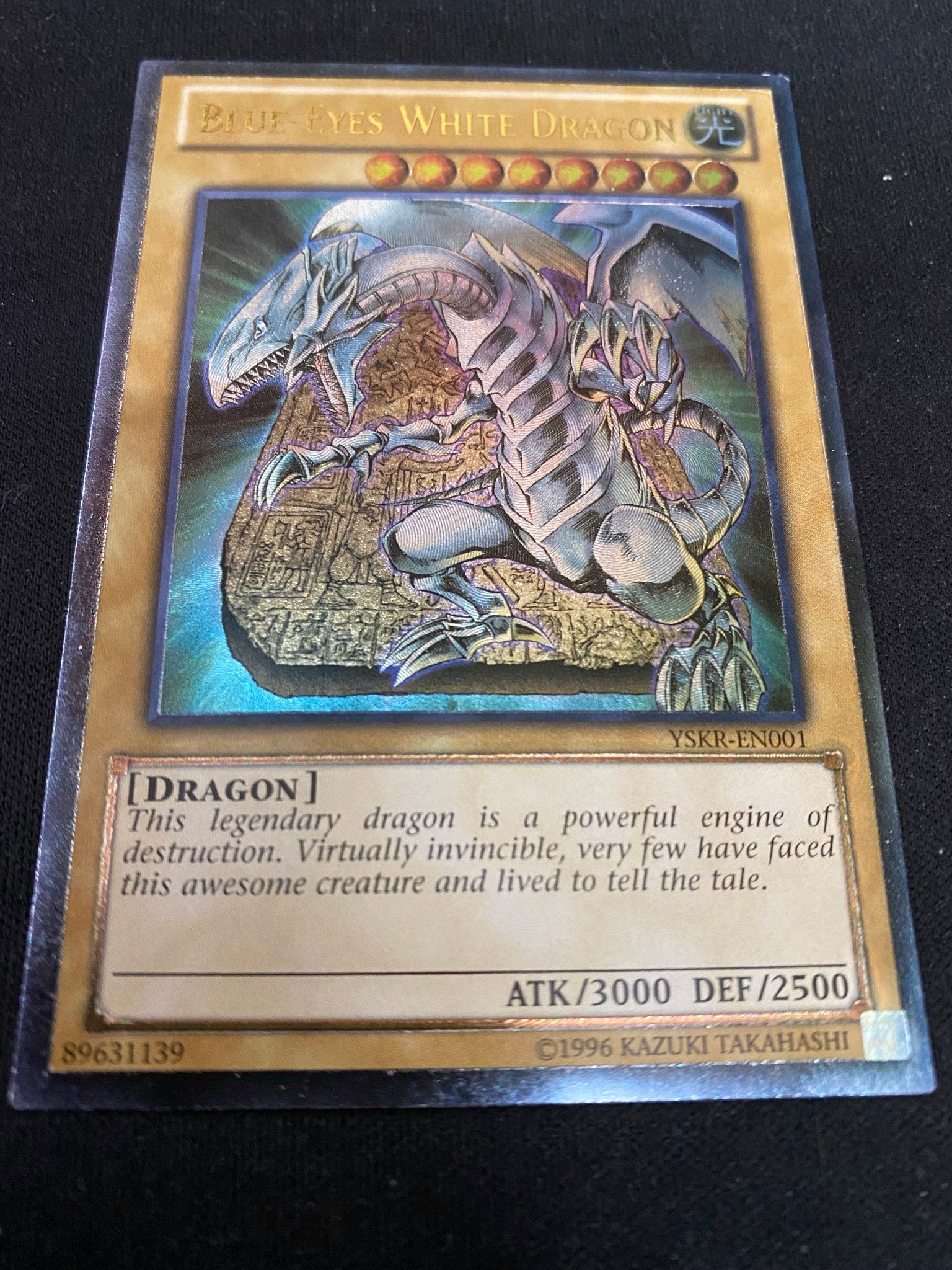 [ US ] BlueEyes White Dragon YSKREN001 ULTIMATE RARE Unlimited