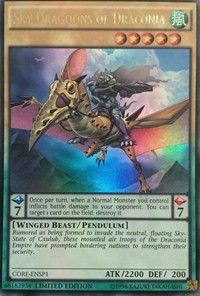 [ UK ] Sky Dragoons of Draconia- CORE-ENSP1- Ultra Rare Limited Edition