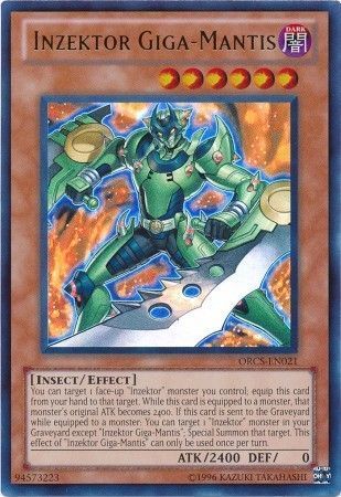 [ US ] Inzektor Giga-Mantis - ORCS-EN021 - Ultra Rare Unlimited