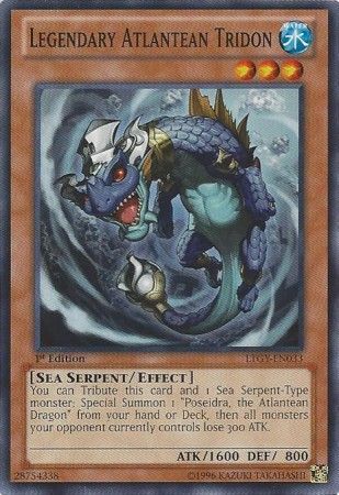 [ UK ] Đồng giá 2K Legendary Atlantean Tridon - LTGY-EN033 - Common Unlimited