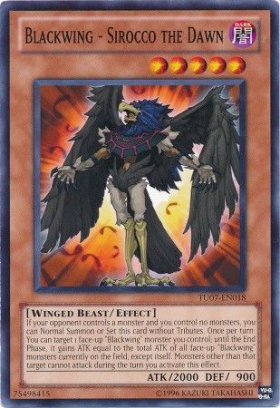 [ US ] Blackwing - Sirocco the Dawn - TU07-EN018 - Common