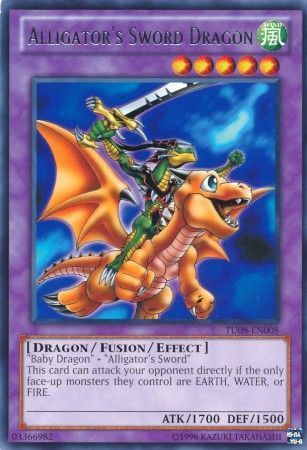 [ UK ]  Alligator's Sword Dragon - TU08-EN008 - Rare