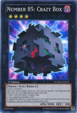 [ UK ] Number 85: Crazy Box - NUMH-EN033 - Super Rare 1st Edition