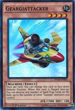 [ UK ] Geargiattacker - SDGR-EN002 - Super Rare 1st Edition