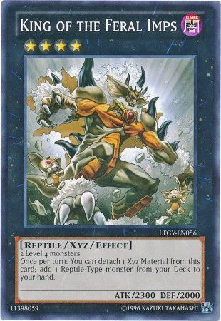 [ UK ] King of the Feral Imps - LTGY-EN056 - Rare 1st edtion