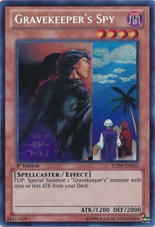 [ US ] Gravekeeper's Spy - LCJW-EN255 - Secret Rare