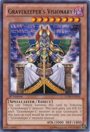 [ US ] Gravekeeper's Visionary - LCJW-EN259 - Rare