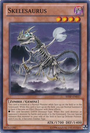 [ US ] Đồng giá 2K Skelesaurus - SHSP-EN037 - Common Unlimited Edition