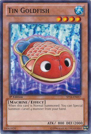 [ UK ] TIN GOLDFISH - SP14-EN017-COMMON 1ST EDITION