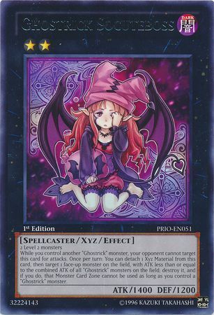 [ US ] Ghostrick Socuteboss - PRIO-EN051 - Rare 1st Edition