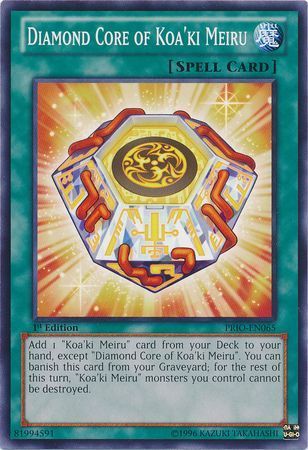 [ US ] Đồng giá 2K Diamond Core of Koa'ki Meiru - PRIO-EN065 - Common 1st Edition