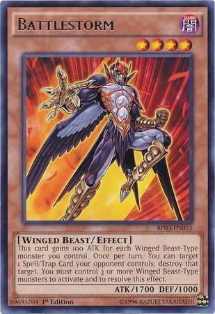 [ UK ] Battlestorm - BP03-EN055 - Rare 1st Edition