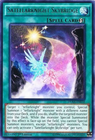 [ UK ] Satellarknight Skybridge - DUEA-EN058 - Rare 1st Edition