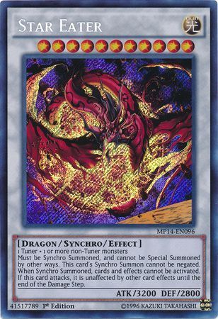 [ US ] Star Eater - MP14-EN096 - Secret Rare 1st Edition