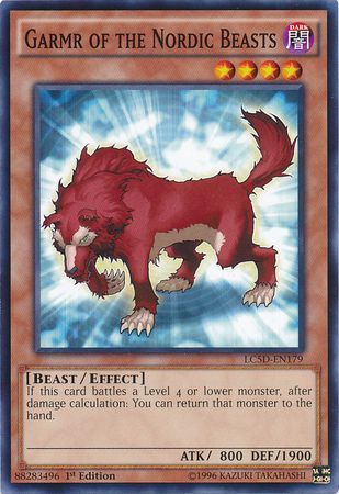 [ US ] Đồng giá 2K Garmr of the Nordic Beasts - LC5D-EN179 - Common 1st Edition