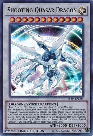 [ US ] Shooting Quasar Dragon - LC05-EN005 - Ultra Rare Limited Edition