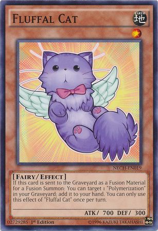 [ UK ] Fluffal Cat - NECH-EN019 - Common 1st Edition