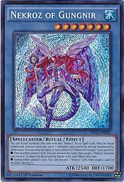 [ US ] Nekroz of Gungnir - SECE-EN044 - Secret Rare 1st Edition