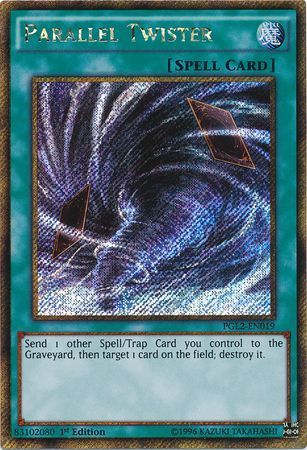 [ UK ] Parallel Twister - PGL2-EN019 - Gold Secret Rare 1st Edition