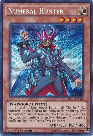 [ UK ] Numeral Hunter - WSUP-EN021 - Prismatic Secret Rare 1st Edition