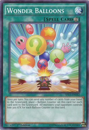 [ US ] Đồng giá 2K Wonder Balloons - SP15-EN042 - Common 1st Edition