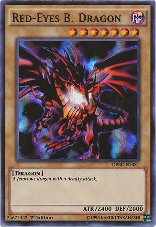 [ US ] Red-Eyes B. Dragon - DPBC-EN021 - Super Rare 1st Edition