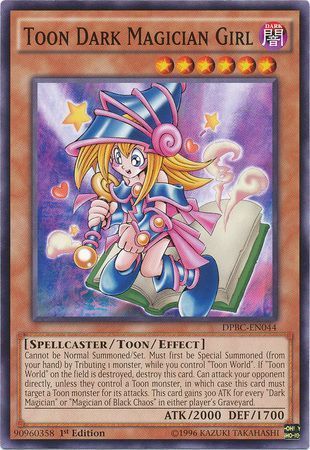 [ US ] Toon Dark Magician Girl - DPBC-EN044 - Common 1st Edition