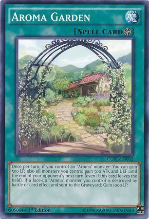 [ US ] Aroma Garden - CORE-EN062 - Common 1st Edition