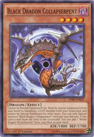 [ US ] Đồng giá 2K Black Dragon Collapserpent - SDSE-EN023 - Common 1st Edition