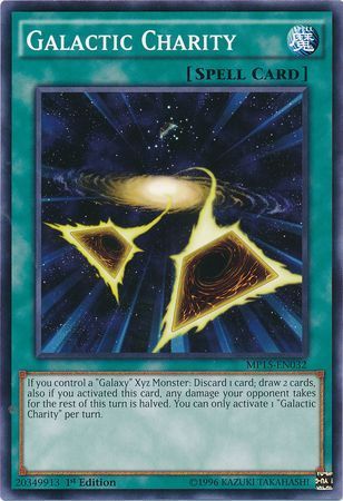 [ US ] Galactic Charity - MP15-EN032 - Common 1st Edition